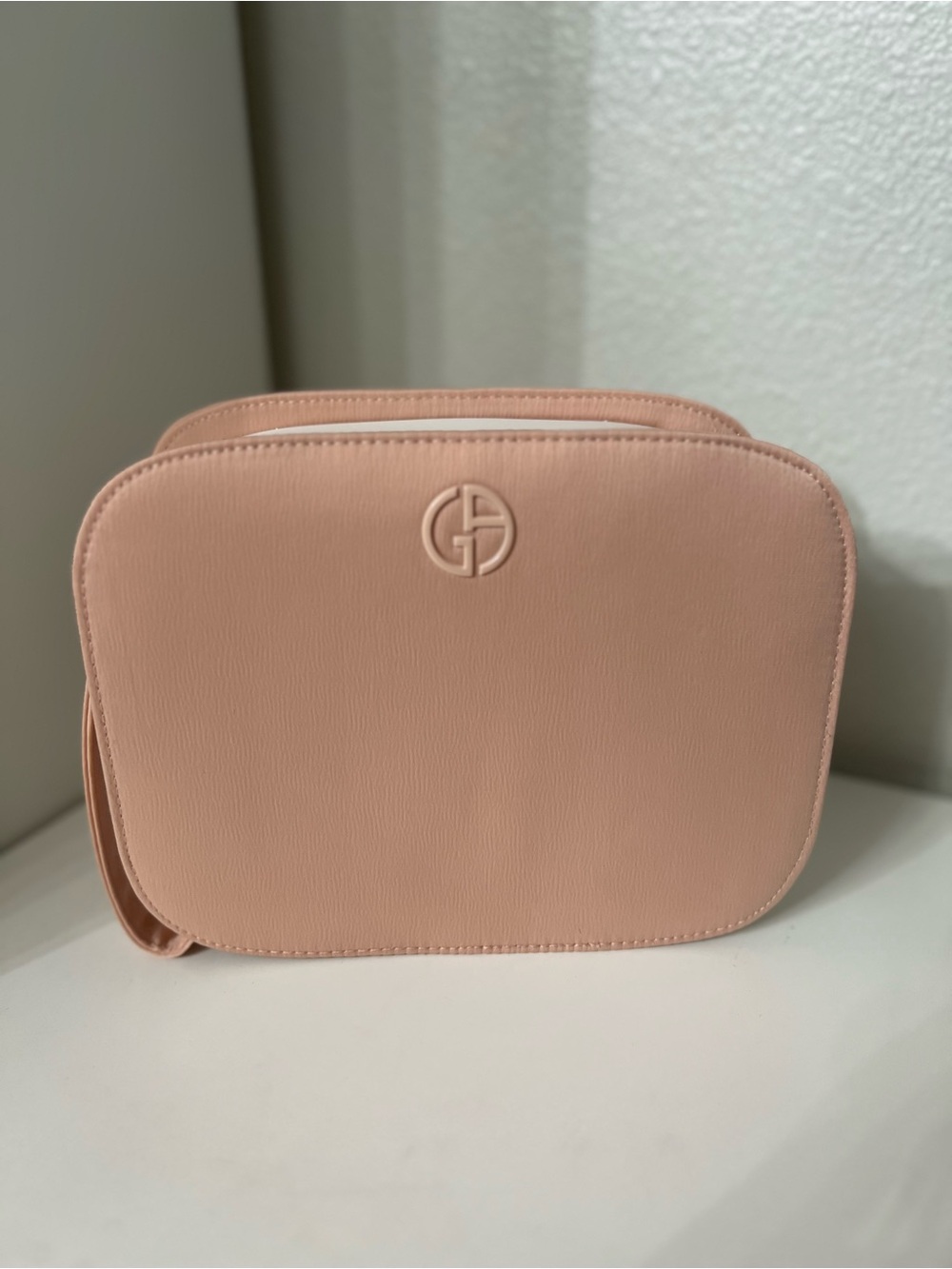 Giorgio Armani beauty New Blush makeup bag